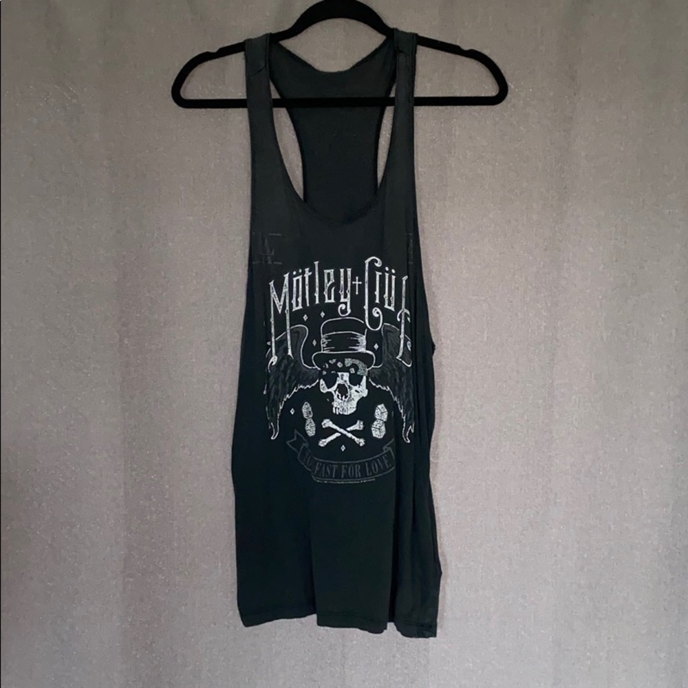 Motley Crue Distressed Tank H&M